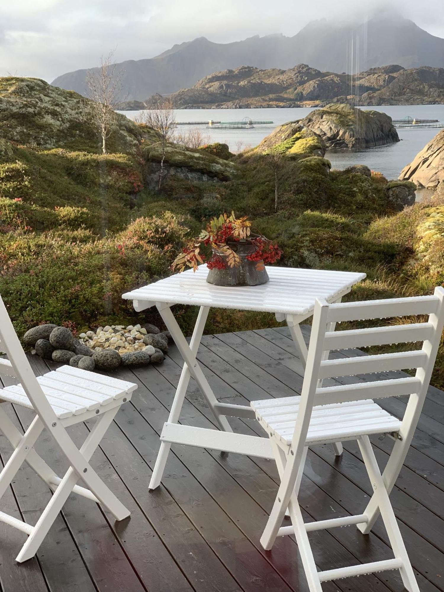 Unique Private Cabin In Lofoten Leknes Luaran gambar