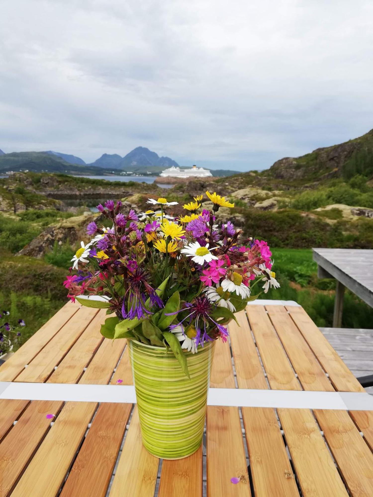 Unique Private Cabin In Lofoten Leknes Luaran gambar