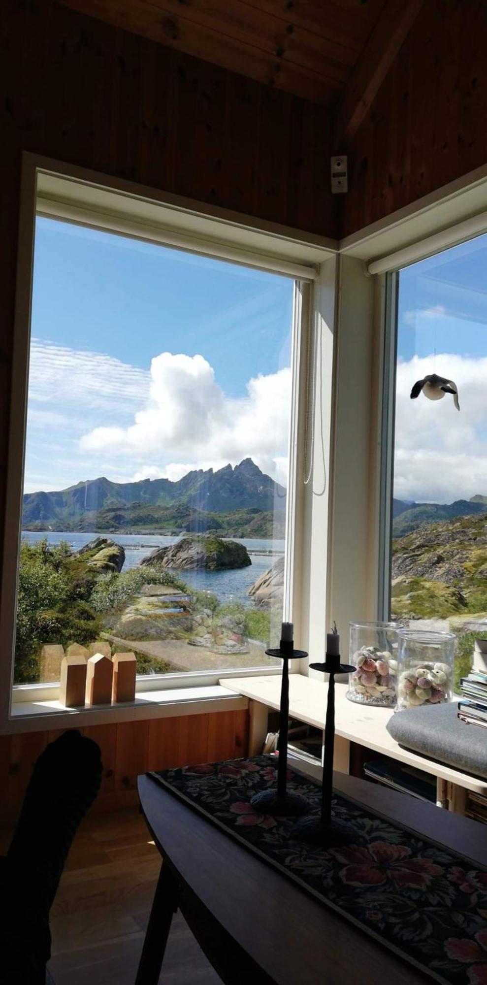 Unique Private Cabin In Lofoten Leknes Luaran gambar