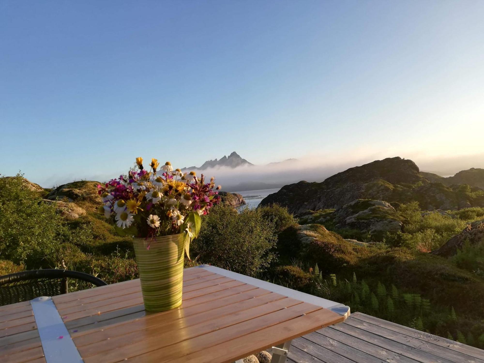 Unique Private Cabin In Lofoten Leknes Luaran gambar