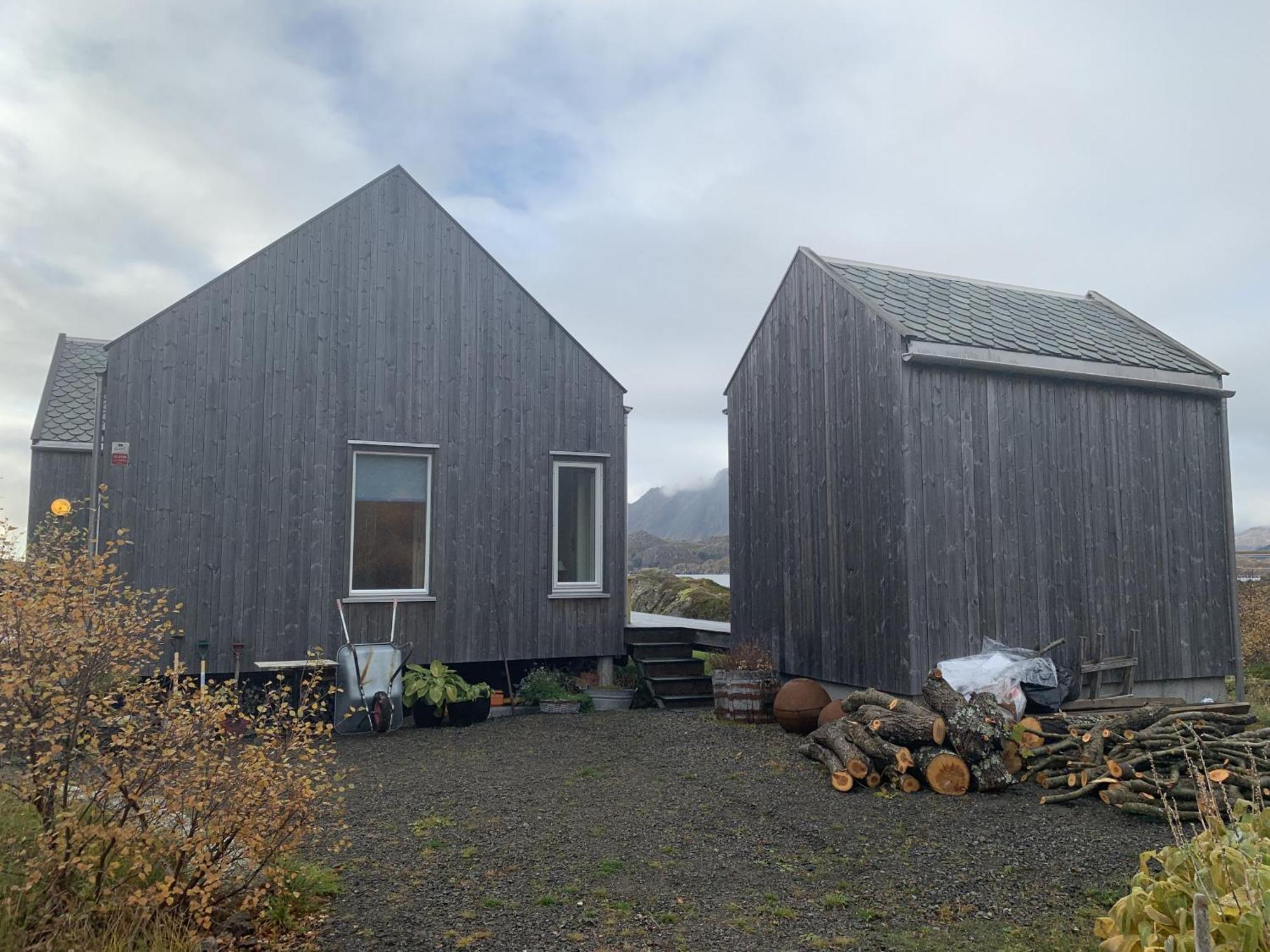 Unique Private Cabin In Lofoten Leknes Luaran gambar